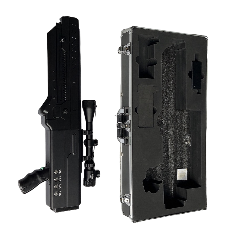  涪城手持便携式枪型低空防御反制四通道A型